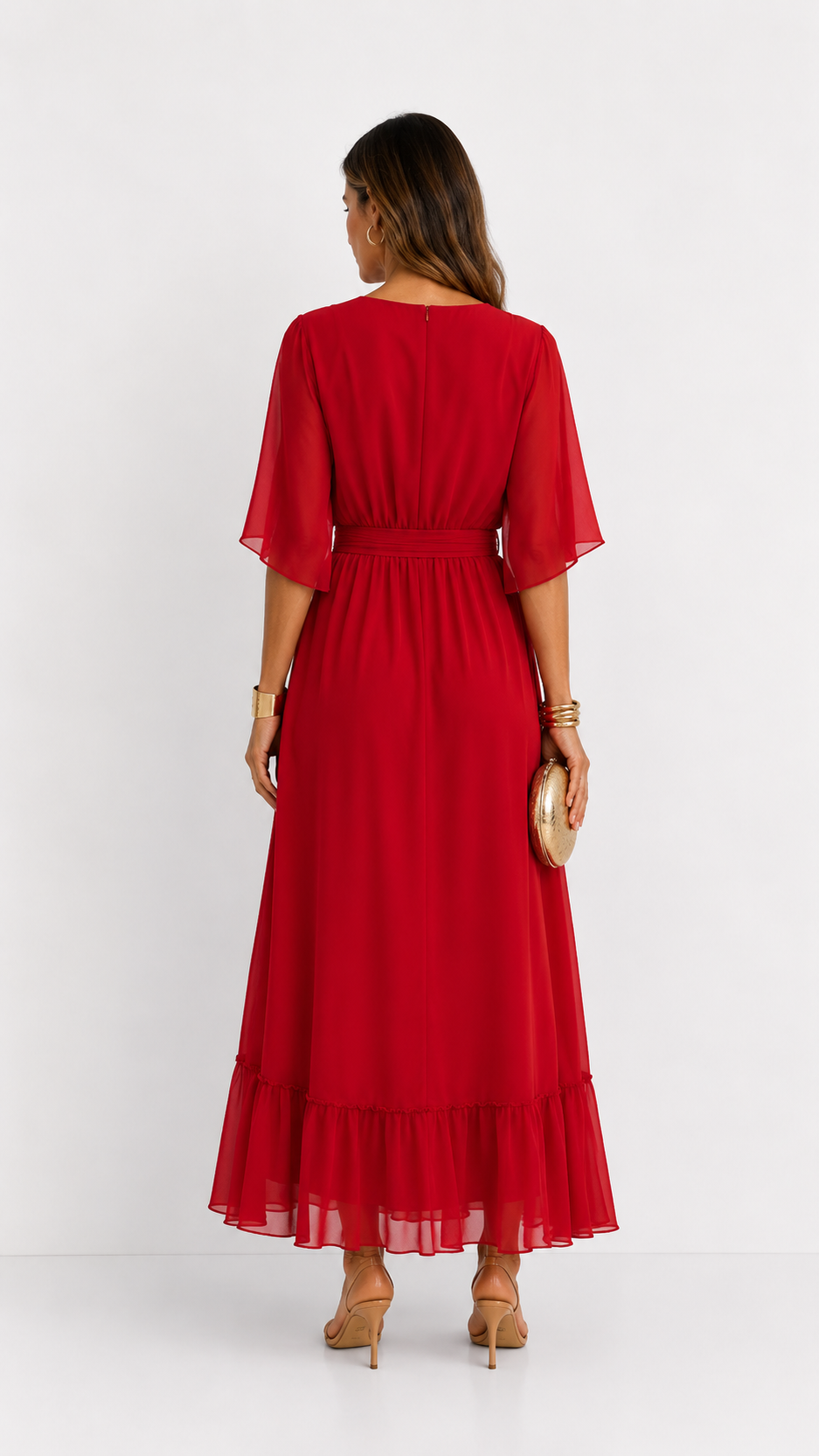 Robe en Chiffon Léa