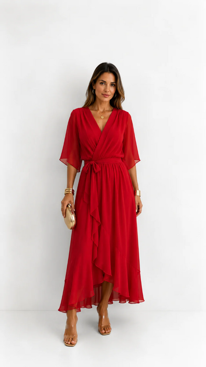 Robe en Chiffon Léa