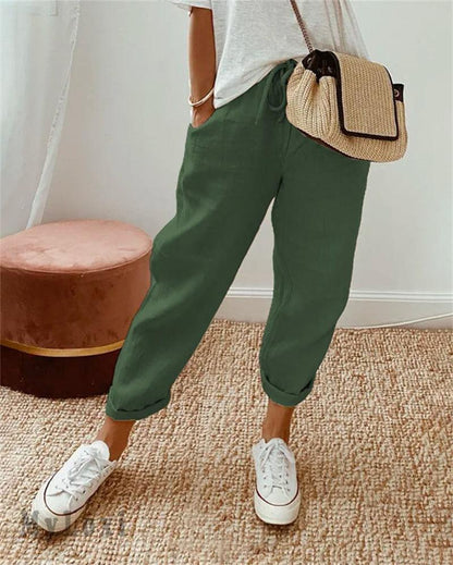 Pantalón Lino Elegante