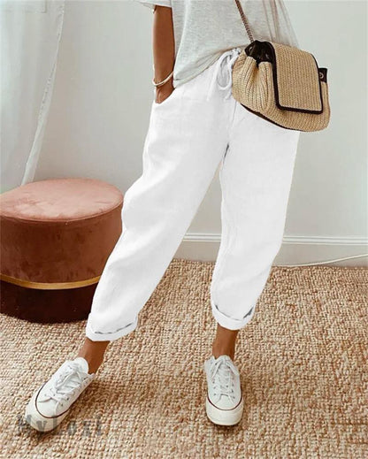 Pantalón Lino Elegante
