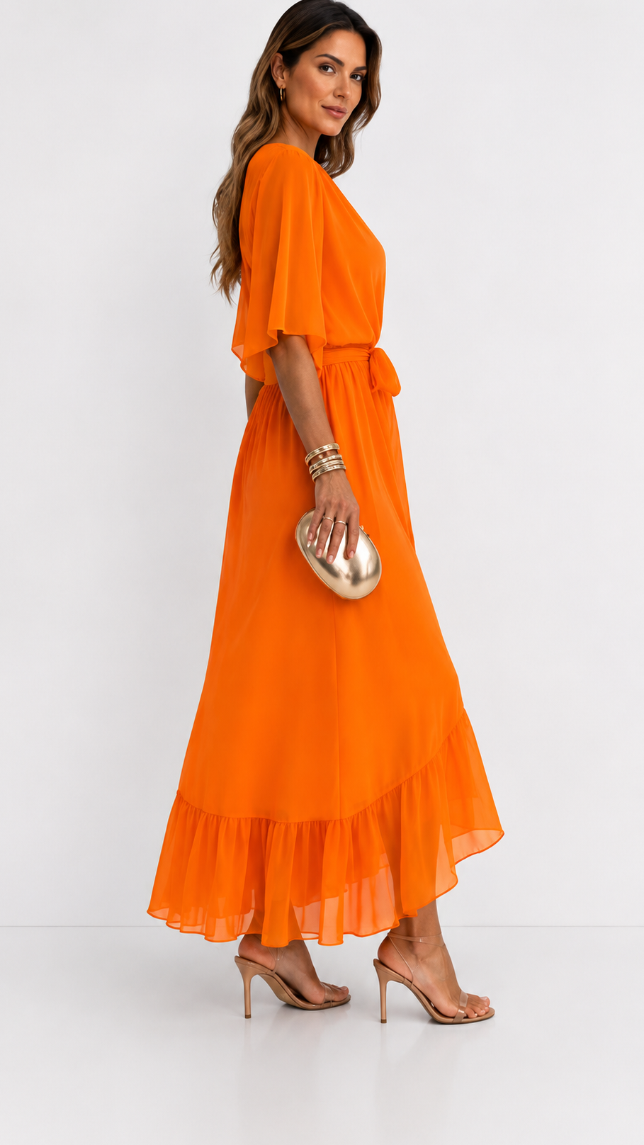 Robe en Chiffon Léa
