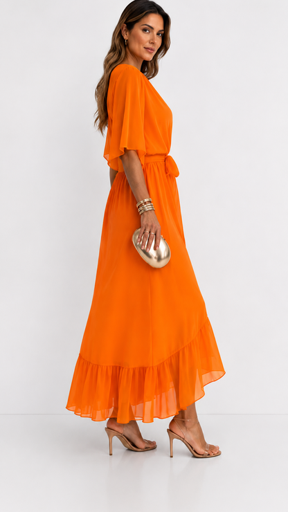 Robe en Chiffon Léa