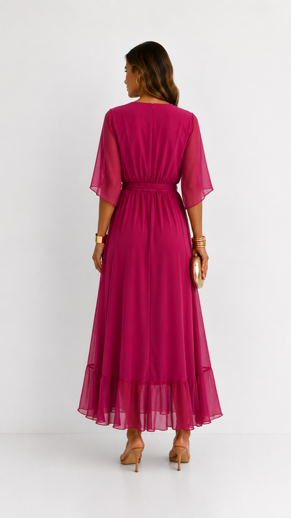 Robe en Chiffon Léa