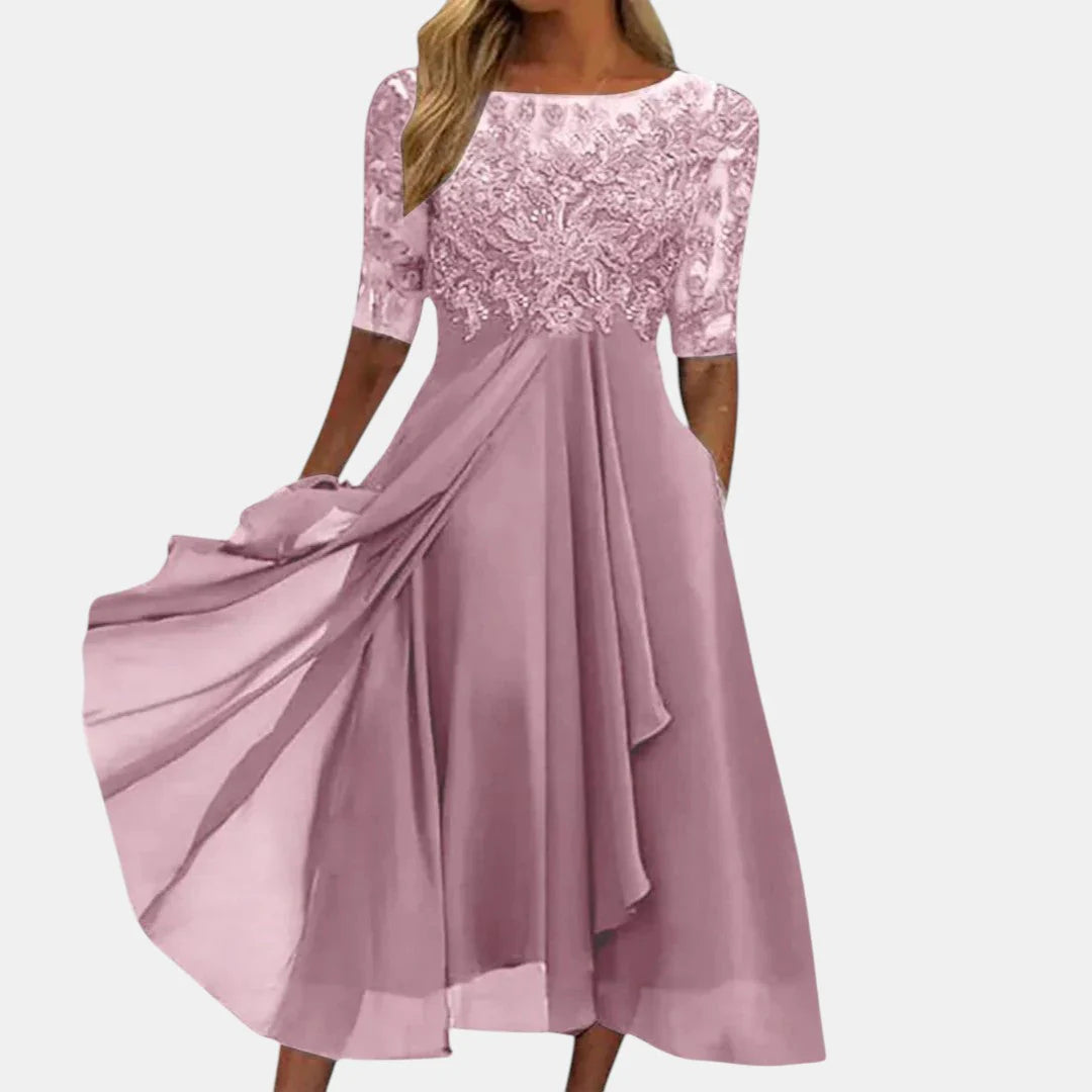 RHONDA | Élégante robe en dentelle