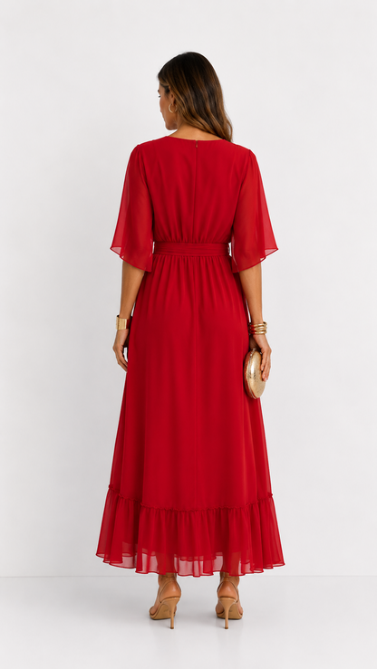 Robe en Chiffon Léa