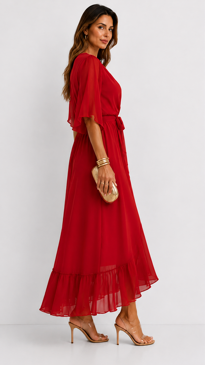 Robe en Chiffon Léa