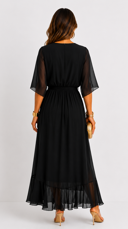Robe en Chiffon Léa