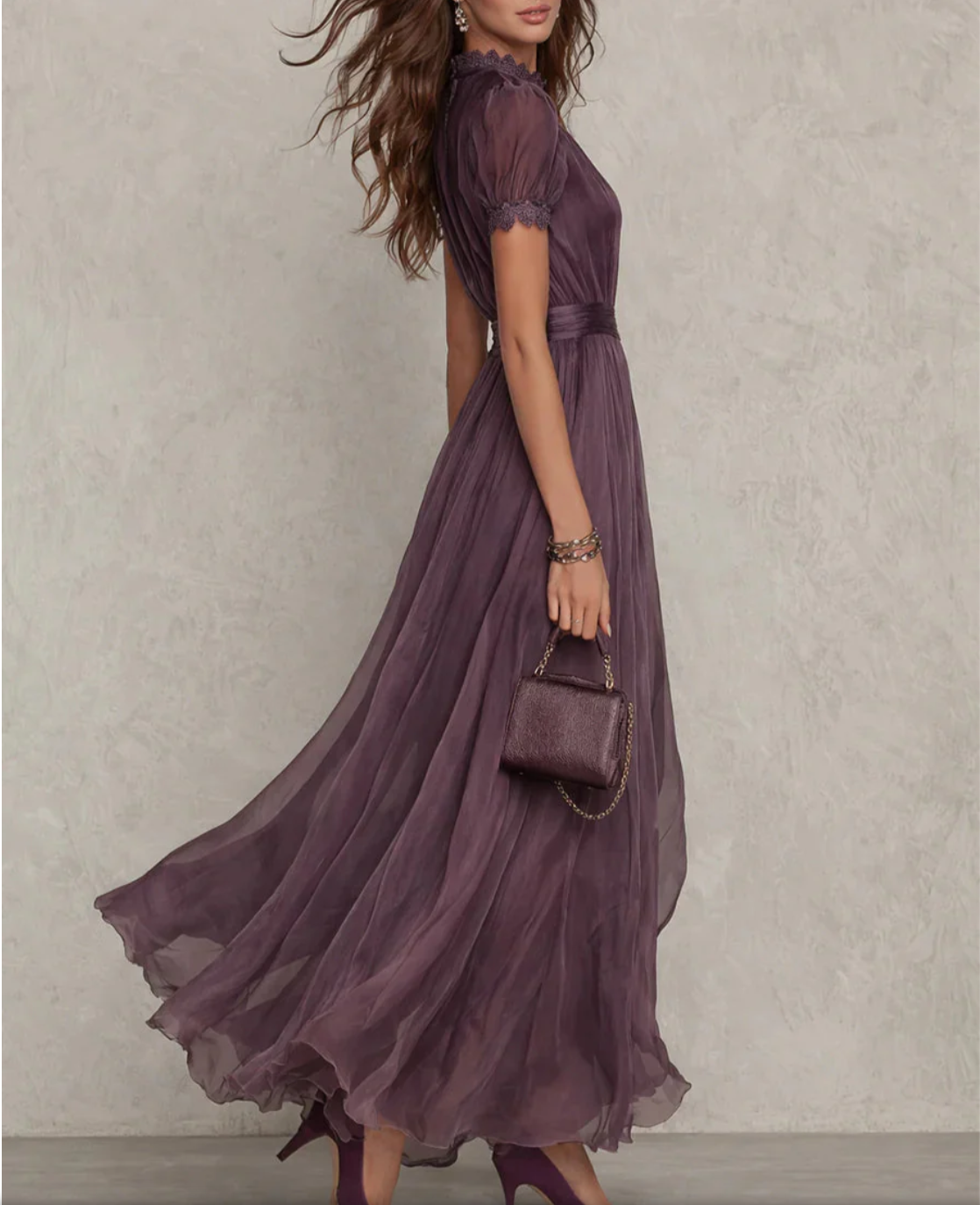 Violette • Robe longue