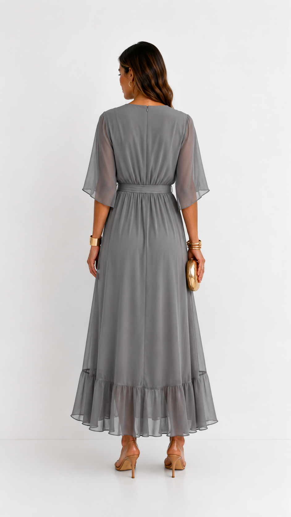Robe en Chiffon Léa