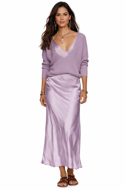 Robe Luna Satinée