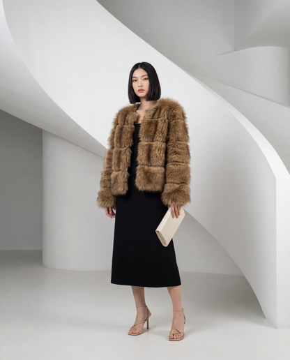 Sola Amber | Chaqueta de Pelo Premium