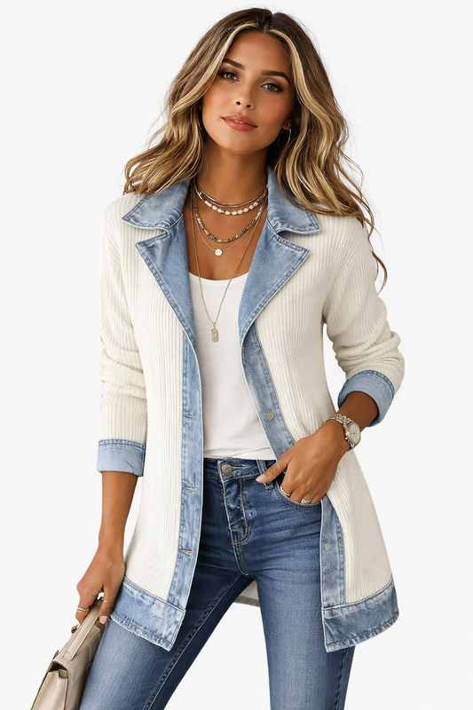 Emilia | Veste en Denim