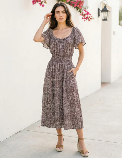 Agatha Midi Robe