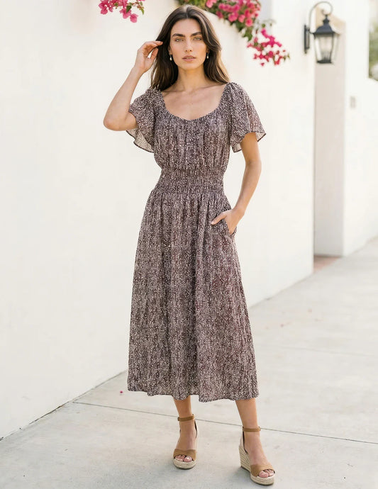 Agatha Midi Robe