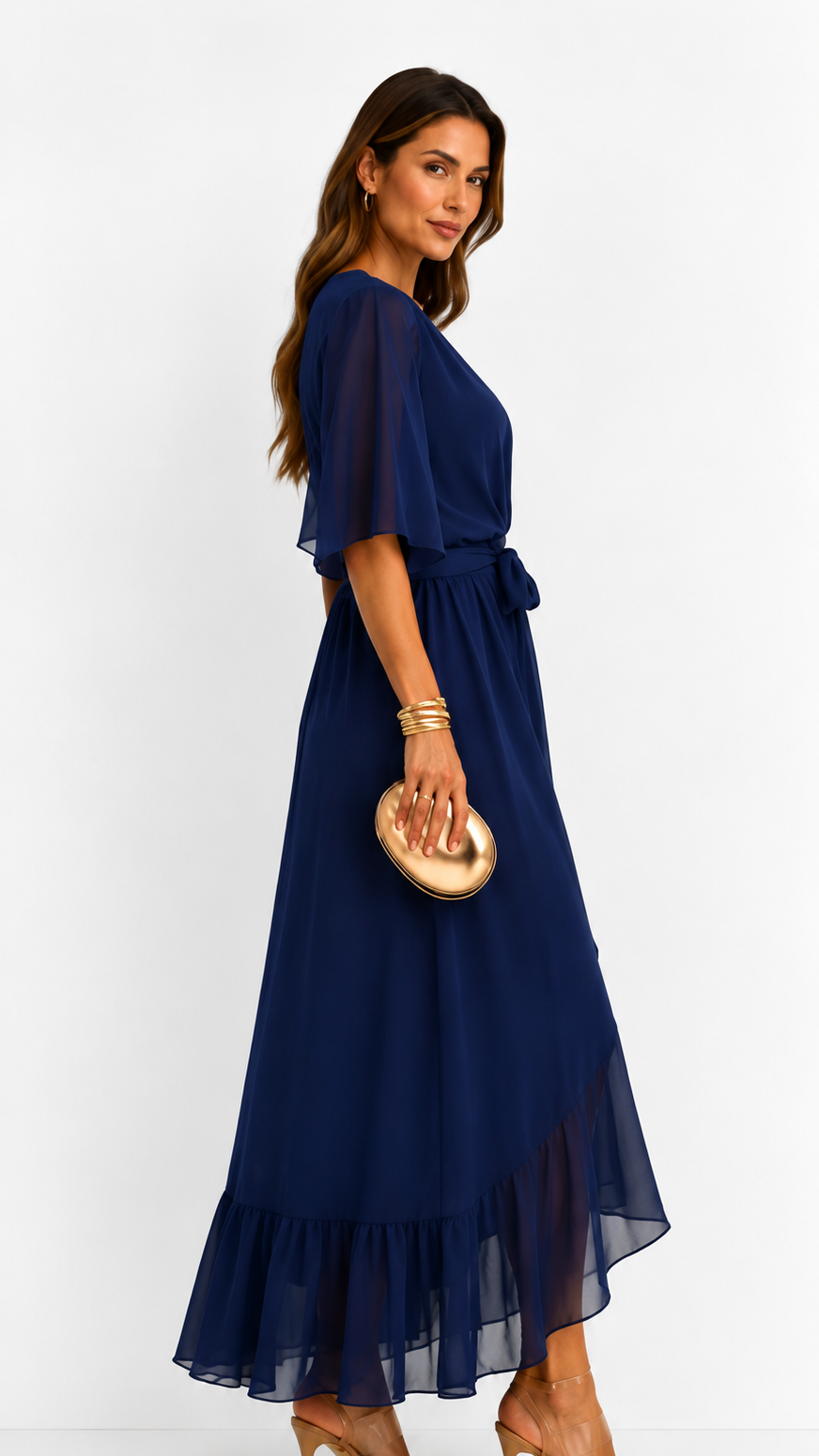 Robe en Chiffon Léa