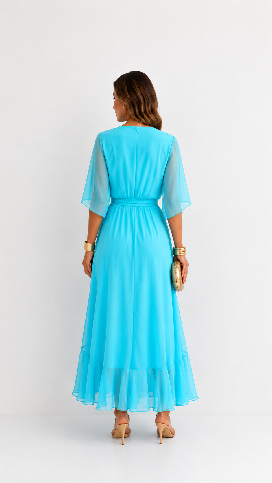 Robe en Chiffon Léa