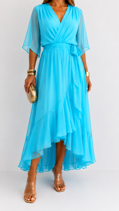 Robe en Chiffon Léa