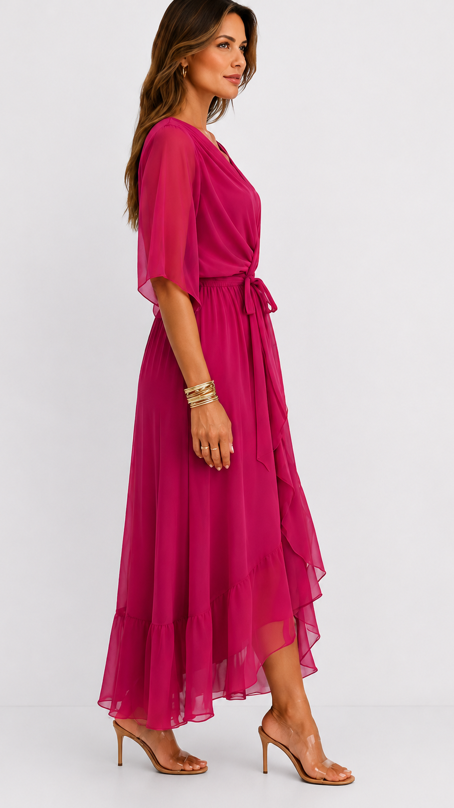 Robe en Chiffon Léa