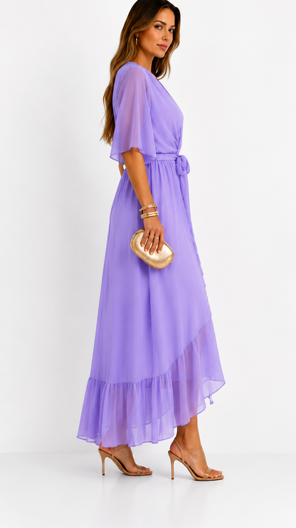 Robe en Chiffon Léa