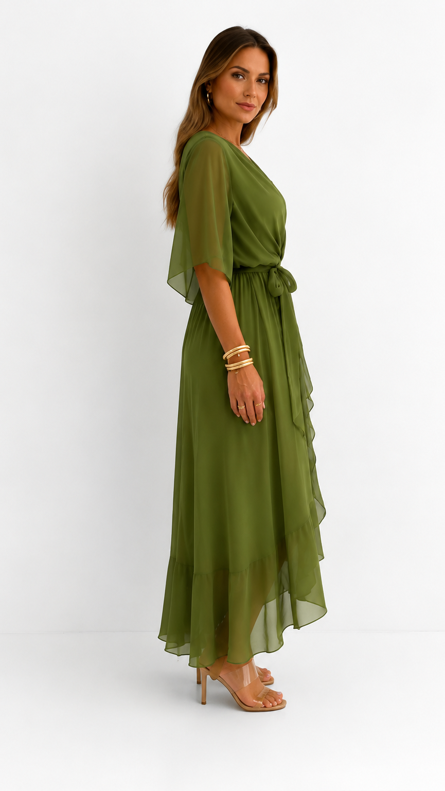 Robe en Chiffon Léa