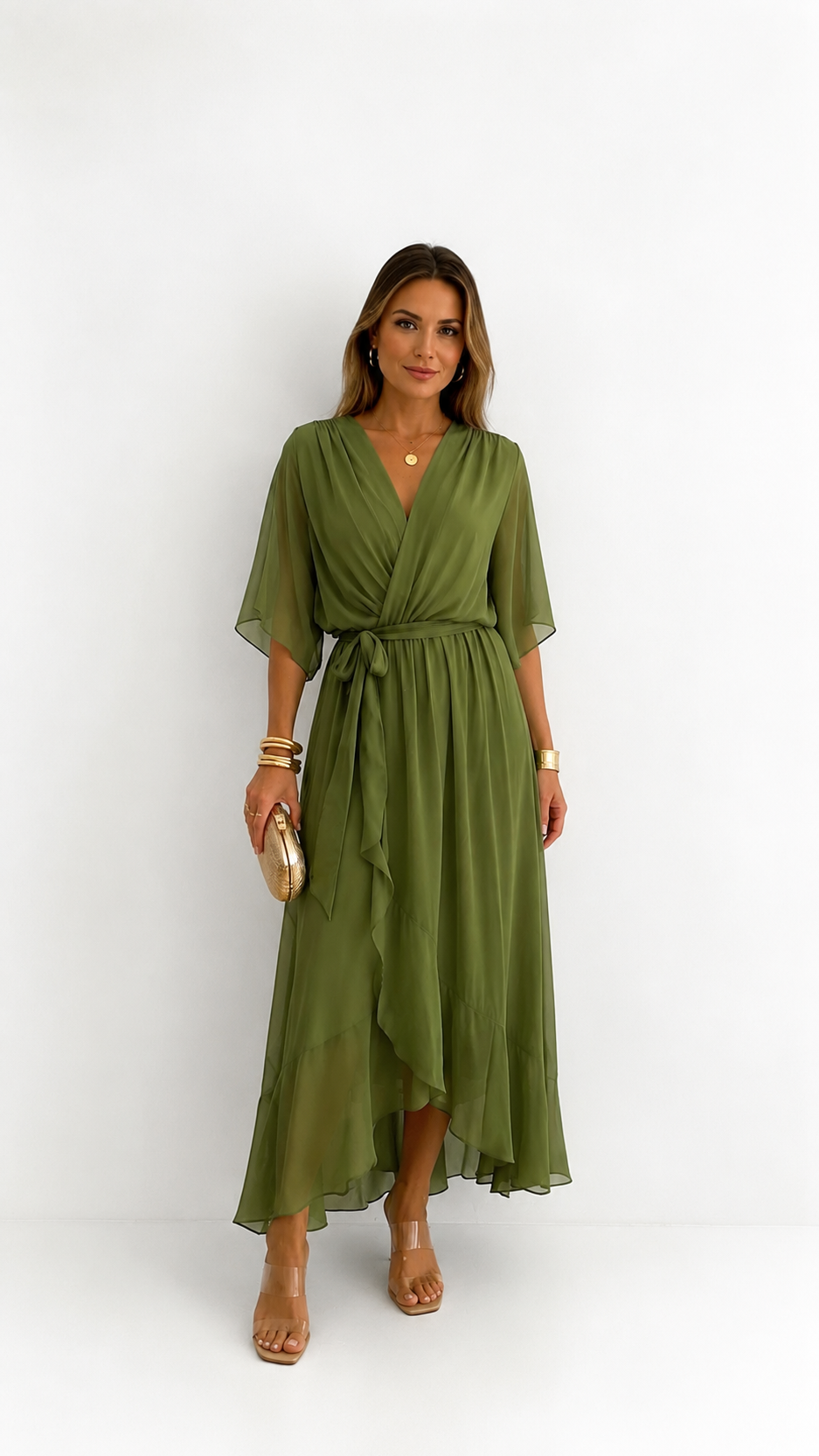 Robe en Chiffon Léa
