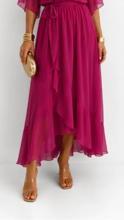 Robe en Chiffon Léa