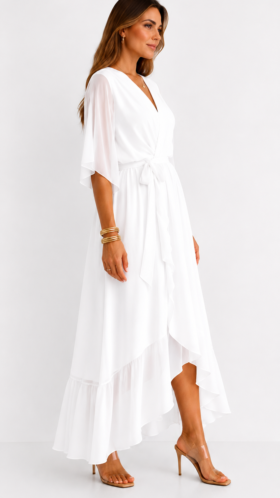 Robe en Chiffon Léa