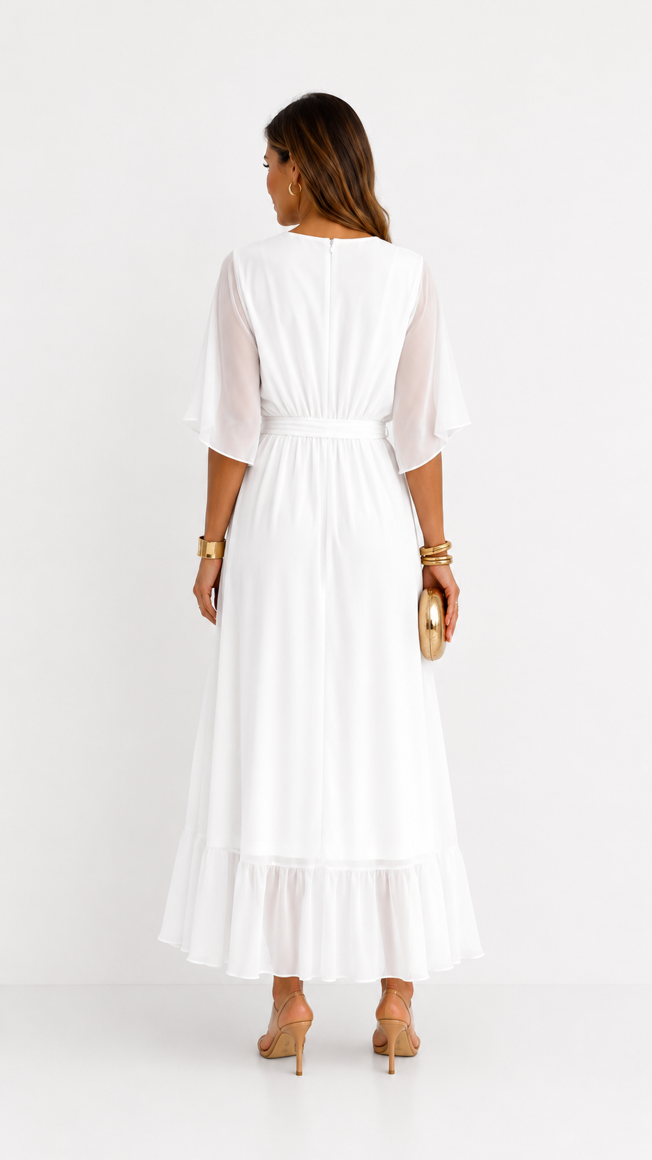 Robe en Chiffon Léa