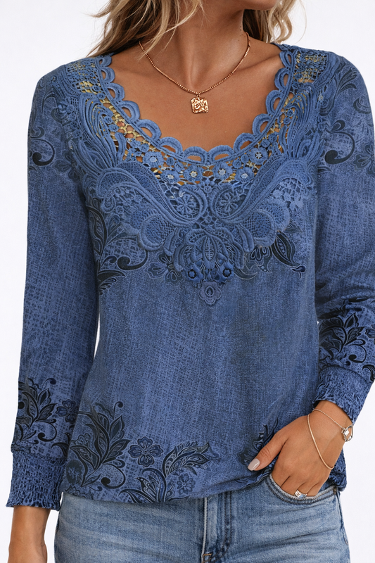 Blusa Lace Elegance