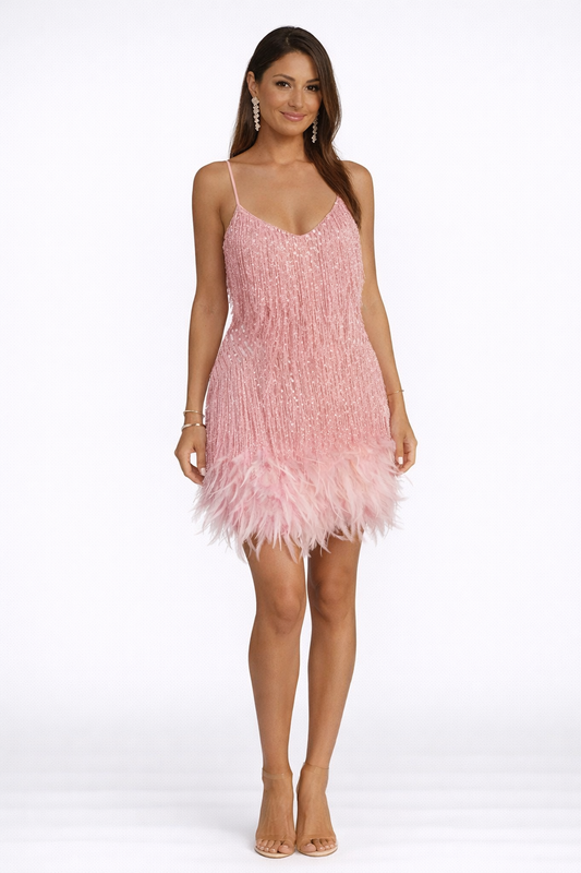 Vestido Aurora Fringe