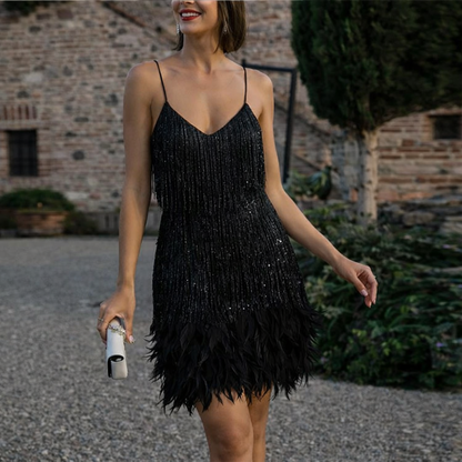 Vestido Aurora Fringe