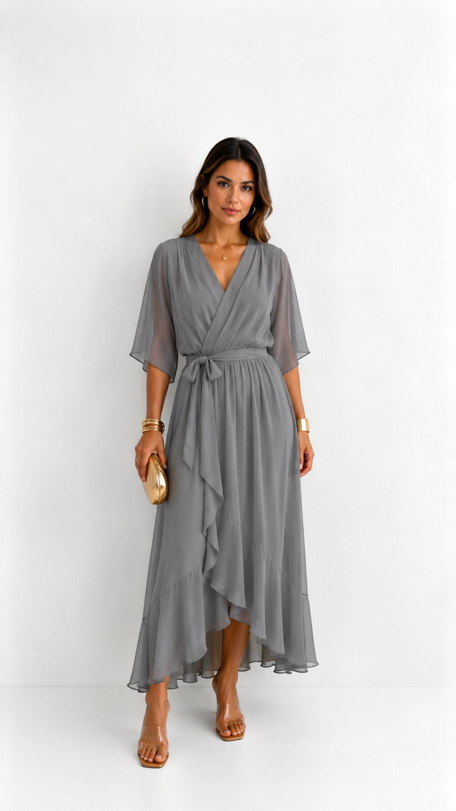 Robe en Chiffon Léa