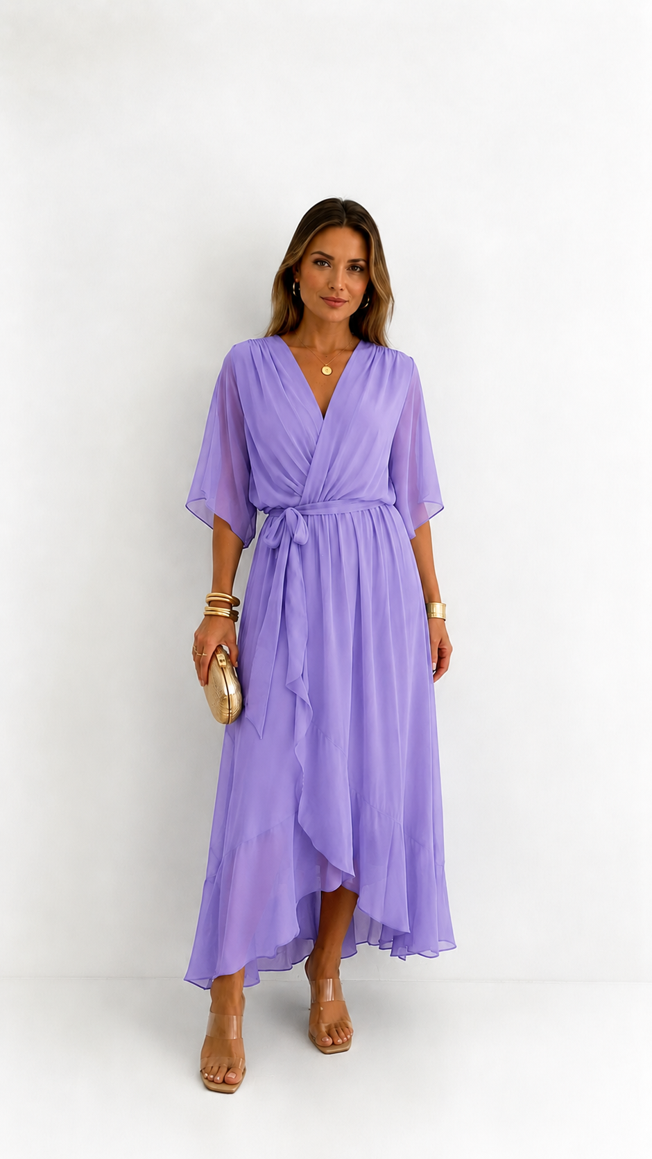 Robe en Chiffon Léa