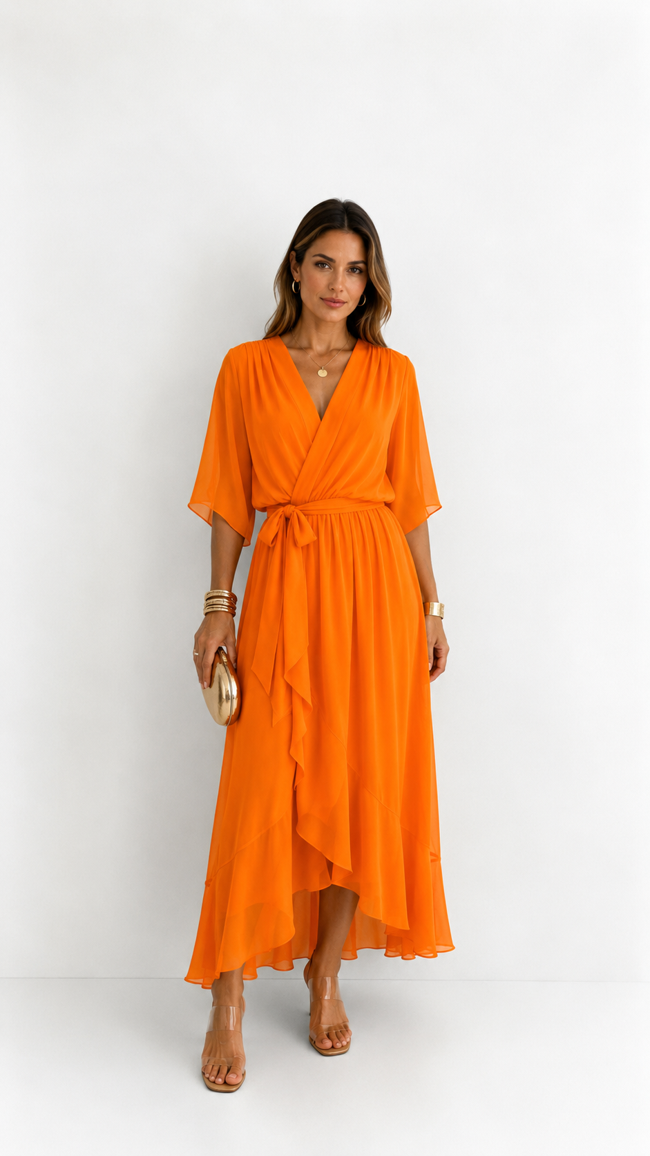 Robe en Chiffon Léa