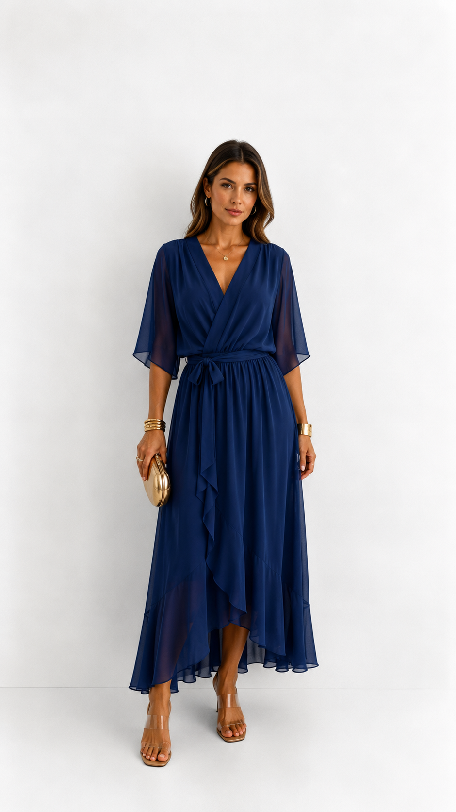 Robe en Chiffon Léa