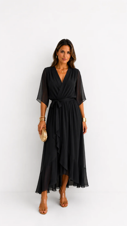 Robe en Chiffon Léa